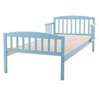 Kiddicare Classic Toddler Bed in Pastel Blue