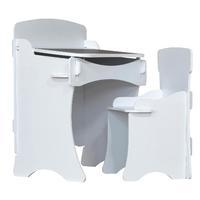 Kidsaw Kinder White Desk and Chair