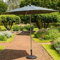 KING ALUMINIUM PARASOL in Grey