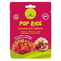 Kintaro Pop Rice Clusters - Strawberry &amp; Goji Berry 36g