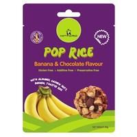 Kintaro Pop Rice Clusters - Banana &amp; Chocolate 30g