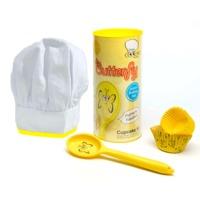 Kids Cooking Butterfly Cupcake Set - Yellow