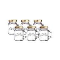 Kilner Mini 140ml. Handled Jars x 6