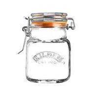Kilner 70ml Clear Glass Mini Clip Top Storage Jar