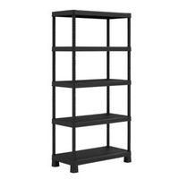 Kis 5 Shelf Plastic Shelving Unit