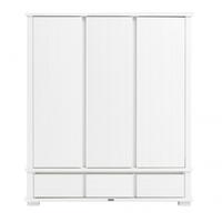 Kidsmill Malmo 3 Door Wardrobe White