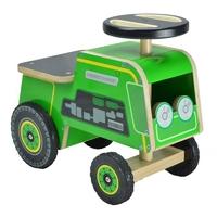 Kiddimoto Ride On Tractor Green