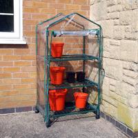 Kingfisher 3 Tier Greenhouse with Wheels