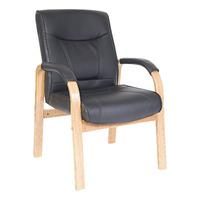 Kingston Executive Leather Chair Kingston Executive Leather Chair Light Wood