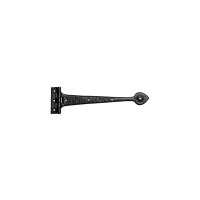 Kirkpatrick 814 Black Antique Style Door Hinges 152x63mm In Prs