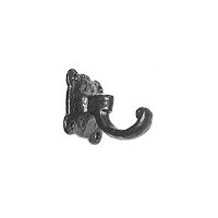 kirkpatrick 836 black antique style wardrobe hook 54mm