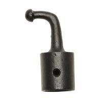 Kirkpatrick 4206 Black Plain Iron Window Hook 35mm