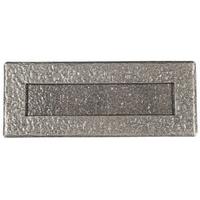 kirkpatrick a1083 argent antique style letter box 203x76mm