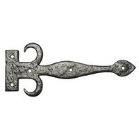 Kirkpatrick 819 Black Antique Style Hinge Fronts 381mm In Pairs