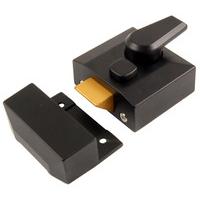 Kirkpatrick Matt Black 40mm Nightlatch