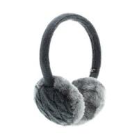 Kitsound Audio Earmuffs (Grey Chunky Cable Knit)