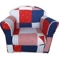 Kidsaw Mini Armchair-Blue Patchwork