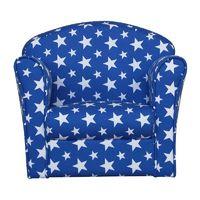 kidsaw mini armchair blue white stars