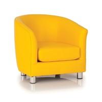 kiddie tubbies designer tub chair yellow new
