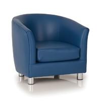 kiddie tubbies designer tub chair blue new