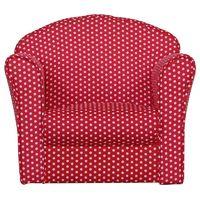 Kidsaw Mini Armchair-Red White Spots