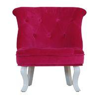 kidsaw mini chair cabrio pink velvet