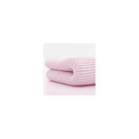 kiddies kingdom deluxe cotcotbed cellular blanket pink