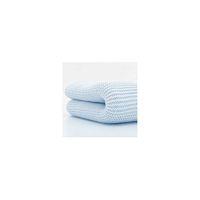 Kiddies Kingdom Deluxe Cot/Cotbed Cellular Blanket-Blue