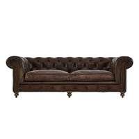 Kingston Mews 3 Seater Leather S...