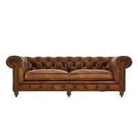Kingston Mews 3 Seater Leather S...