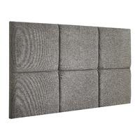 Kirkconnell Wallace Twill Headboard Grey Small Double