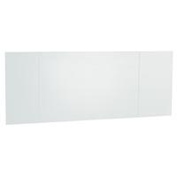 kingston super kingsize headboard white