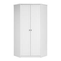 KIDS CORNER WARDROBE in White with Storage