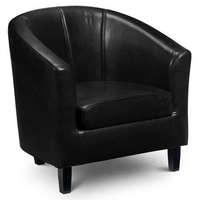 Kingsley Black Tub Chair