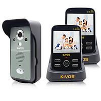 KiVOS KDB300 Wireless Visual Sensor Household Doorbell with Night Vision Surveillance Camera Call Unlock