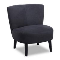 Kimi Fabric Accent Chair Black