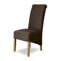 Kingston Tweed Fabric Dining Chairs