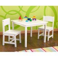 KIDS ASPEN TABLE AND CHAIR SET in White