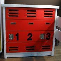 KIDS BEDROOM CHEST OF DRAWERS in New Worker Design