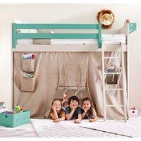 KIDS LISO LOFT BED with Tepee Cover