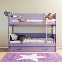 KIDS COMETA BUNK BED with Pull Out Trundle Drawer