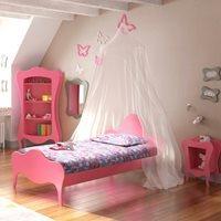 KIDS SINGLE BED in Volute Design