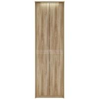 Kingstown Ocean Oak Wardrobe - 2 Door Bi Fold Cornice Tall