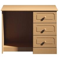 Kingstown Aylesbury Oak Dressing Table - Single Pedestal