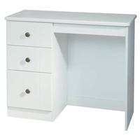 Kingston White Dressing Table - Vanity Knee Hole