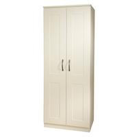 Kingston Cream Wardrobe - 2ft 6in Plain