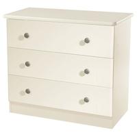 kingston cream chest of drawer 3 drawer