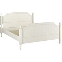 kingstown signature washed cream bed frame