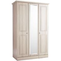 Kingstown Toledo Elm Wardrobe - 3 Door with Centre Mirror