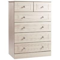 Kingstown Toledo Elm Chest of Drawer - 4 + 2 Drawers